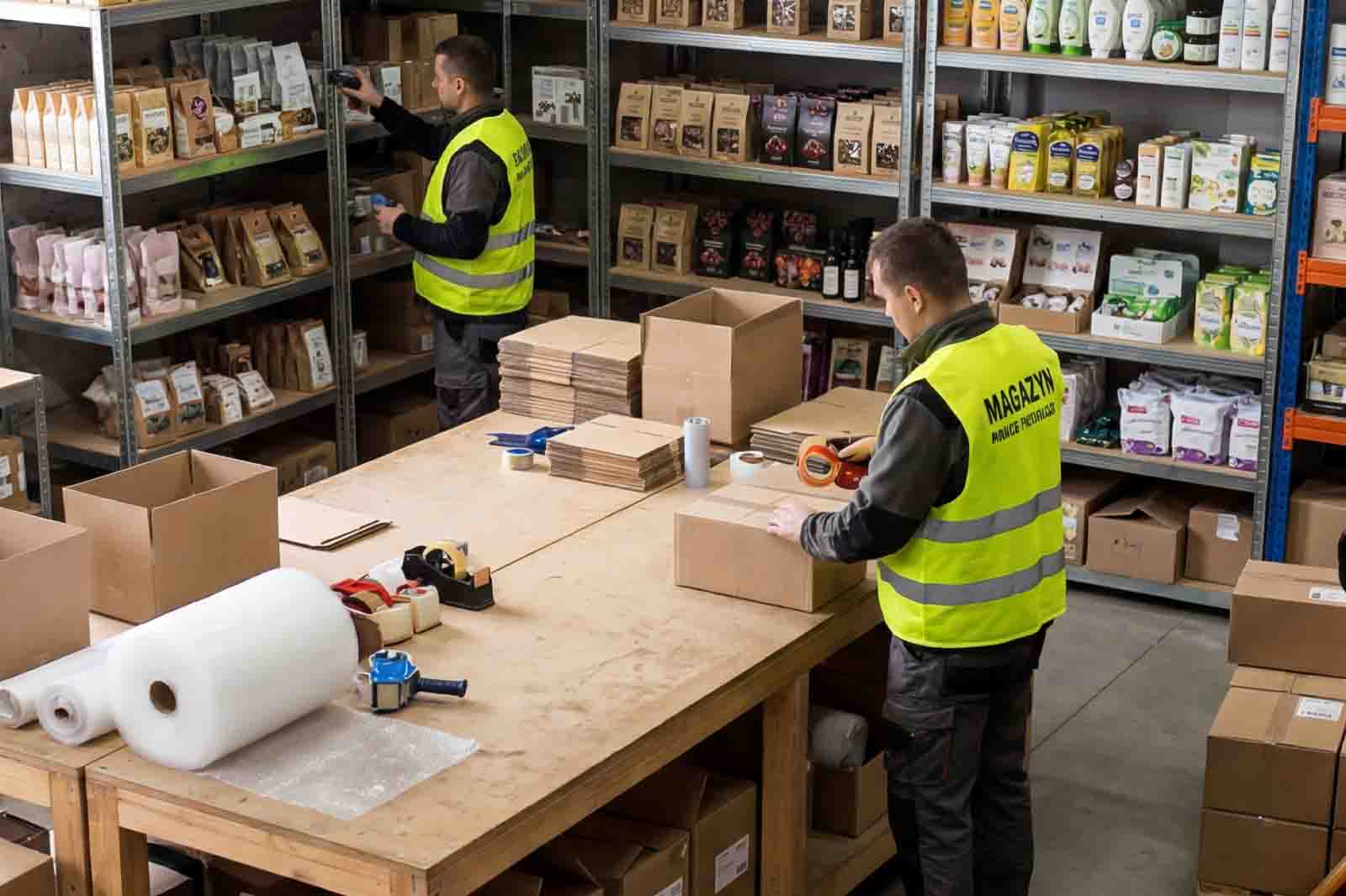 sklepy i zaklady produkcyjne